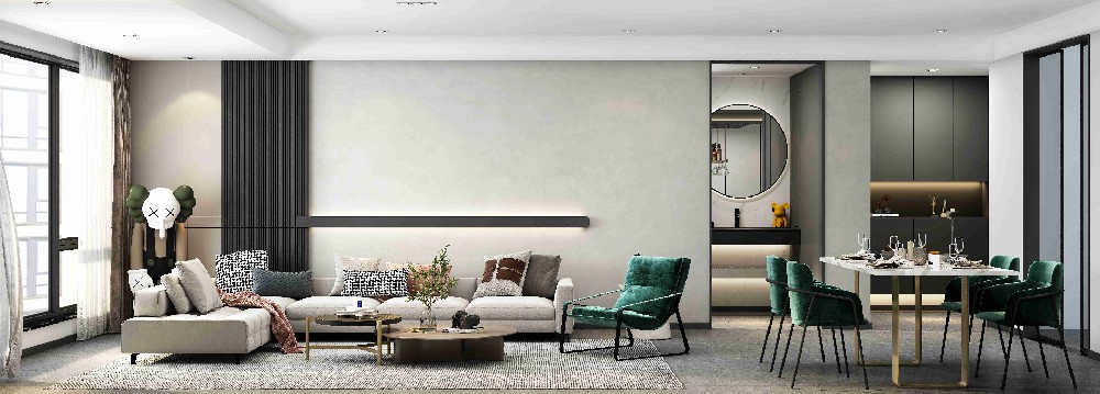 藍城蘭園 | 現(xiàn)代無主燈