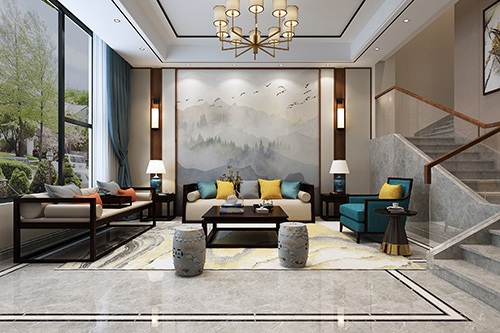 藍(lán)柏灣聯(lián)排-新中式風(fēng)格