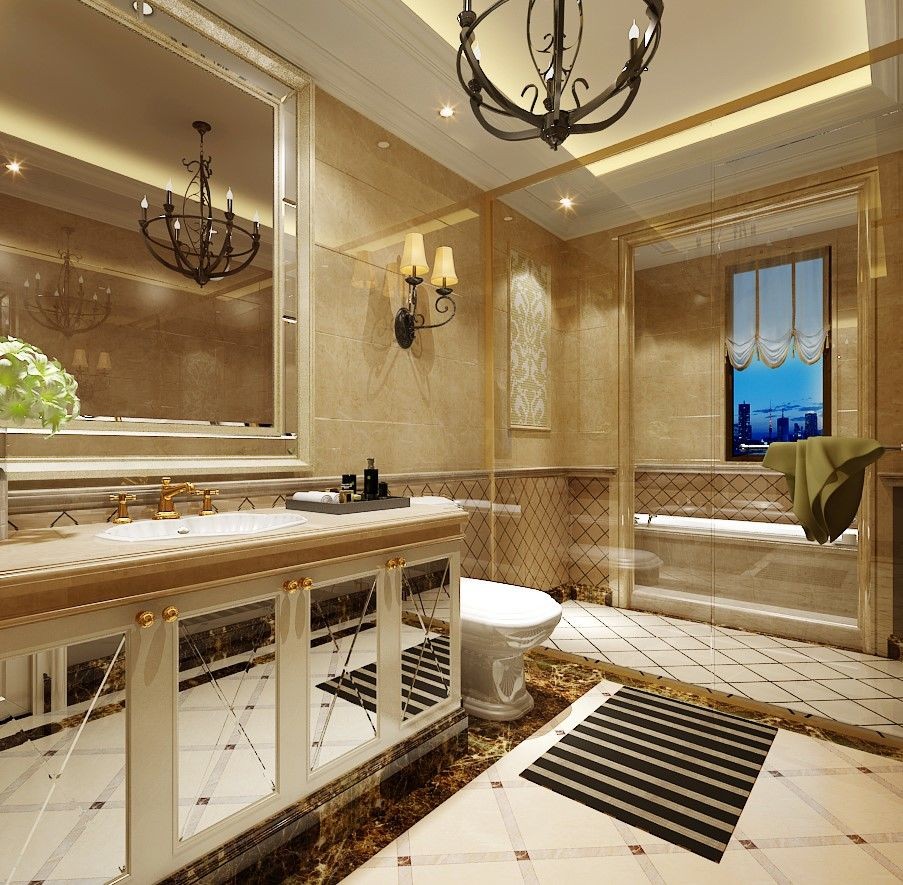 300平聯(lián)排別墅裝修 房主不管不顧效果卻令人驚艷